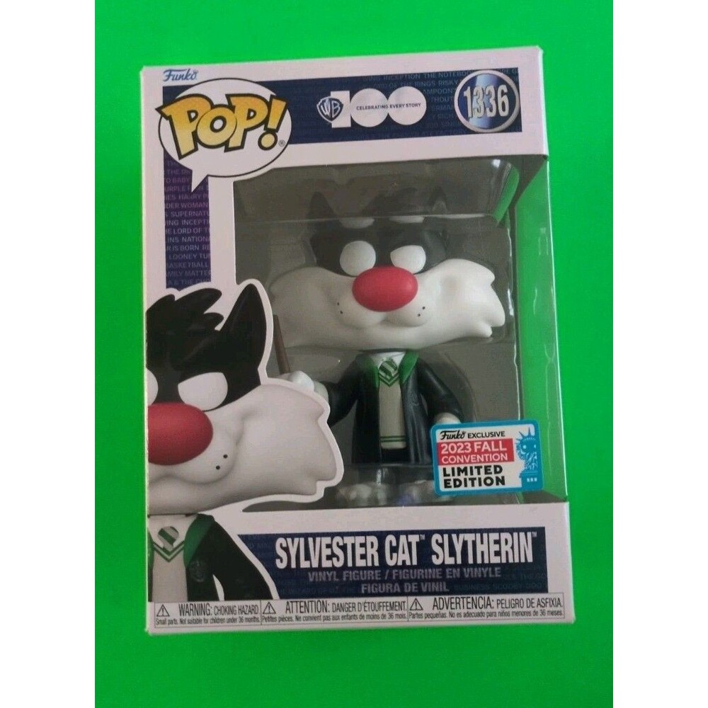 Funko Pop! Vinyl: Looney Tunes - Sylvester Cat Slytherin - New York Comic Con...